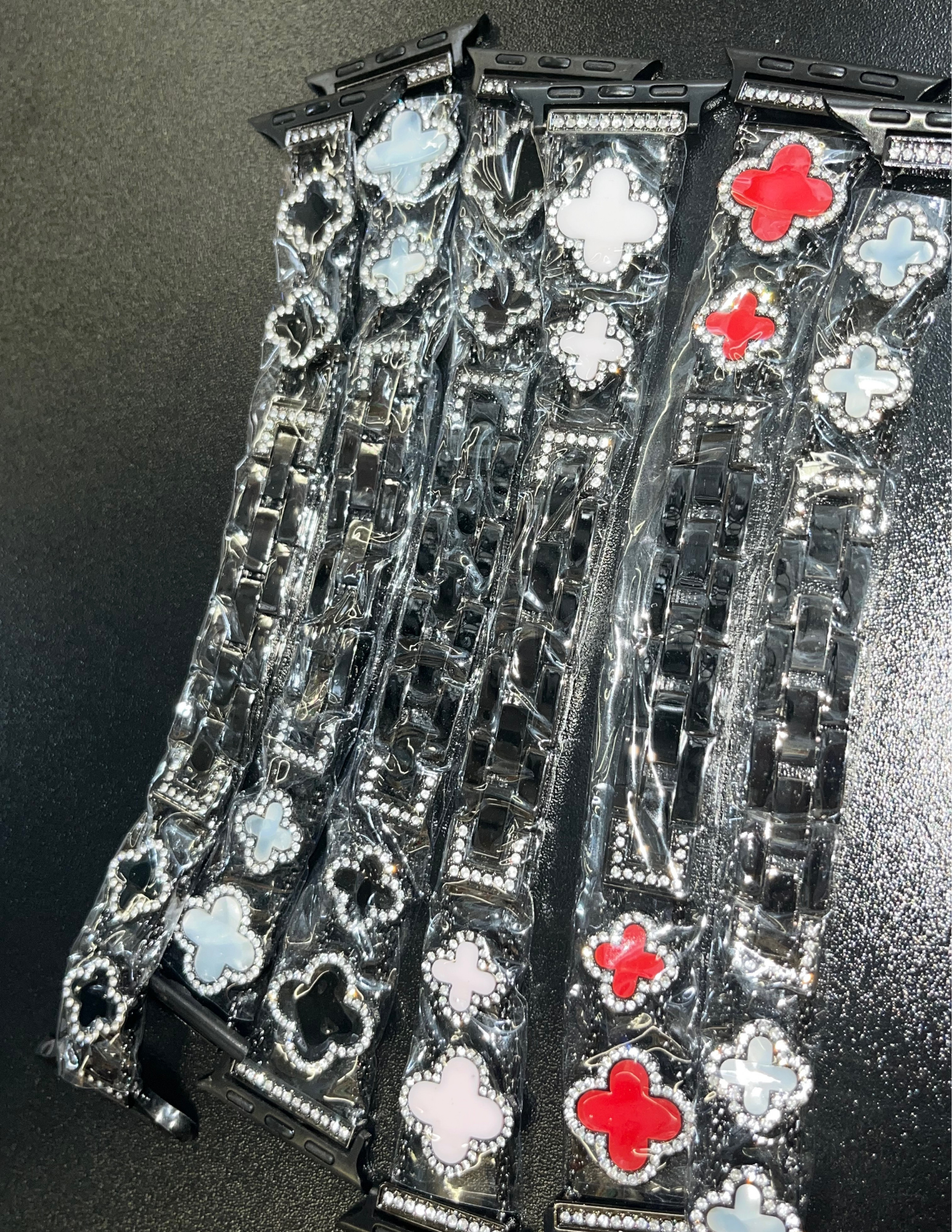 Luxury-style Apple Watch band